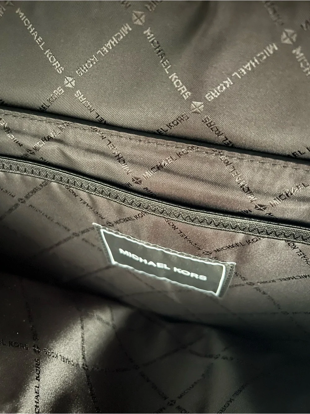Michael Kors Men’s Black Pebbled Leather Laptop Bag